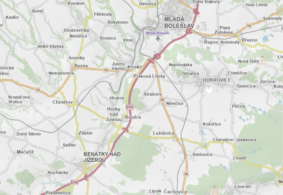 Prodej pozemku 5.435 m², Brodce, Středočeský kraj Prodej pozemku 5.435 m², Brodce, Středočeský kraj