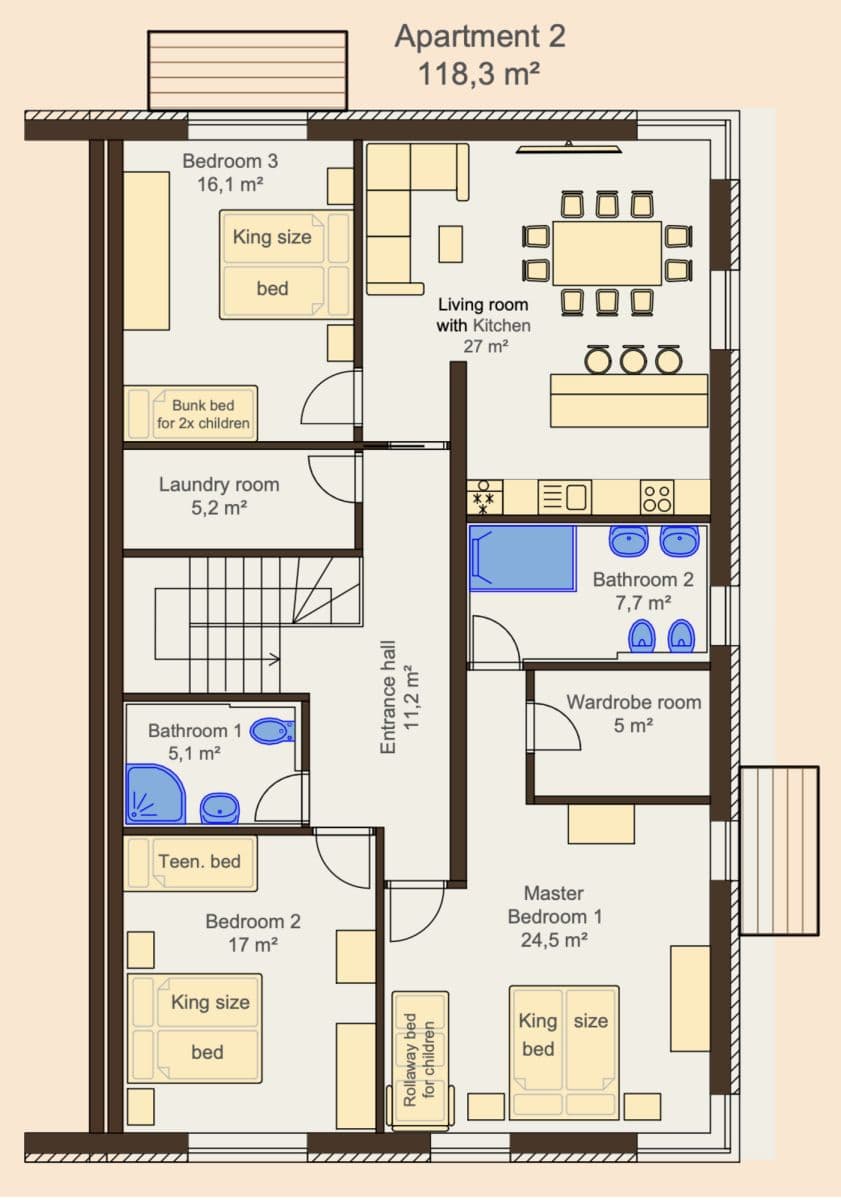 Pronájem bytu 107 m², Do Chuchle, Praha, Praha Pronájem bytu 107 m², Do Chuchle, Praha, Praha
