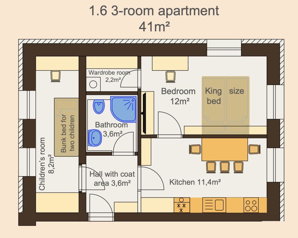 Pronájem bytu 40 m², Zbraslavská, Praha, Praha Pronájem bytu 40 m², Zbraslavská, Praha, Praha