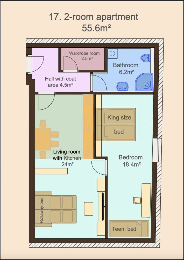 Pronájem bytu 56 m², Zbraslavská, Praha, Praha Pronájem bytu 56 m², Zbraslavská, Praha, Praha