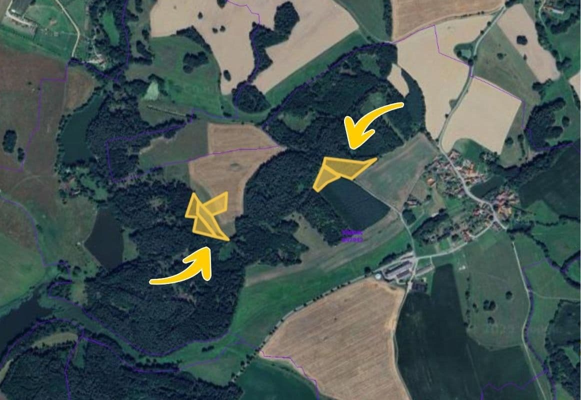 Prodej pozemku 7.381 m², Hrazany, Jihočeský kraj Prodej pozemku 7.381 m², Hrazany, Jihočeský kraj