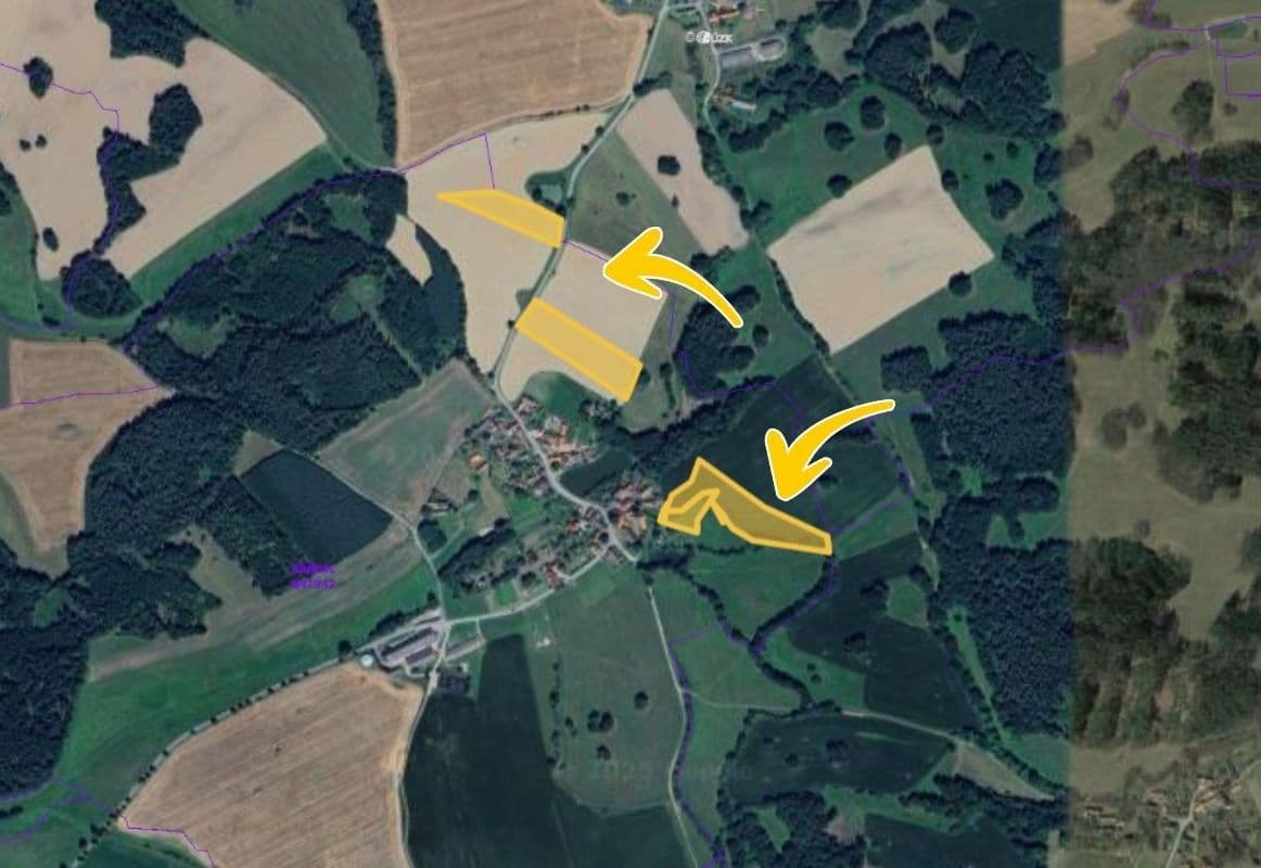 Prodej pozemku 11.585 m², Hrazany, Jihočeský kraj Prodej pozemku 11.585 m², Hrazany, Jihočeský kraj