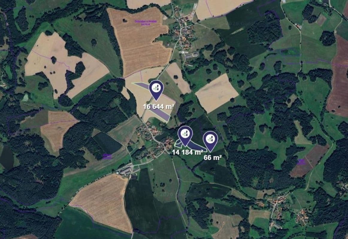 Prodej pozemku 11.585 m², Hrazany, Jihočeský kraj Prodej pozemku 11.585 m², Hrazany, Jihočeský kraj