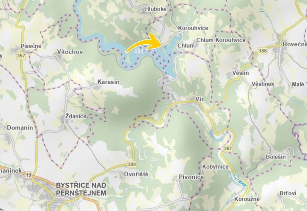 Prodej pozemku 5.200 m², Chlum-Korouhvice, Kraj Vysočina Prodej pozemku 5.200 m², Chlum-Korouhvice, Kraj Vysočina