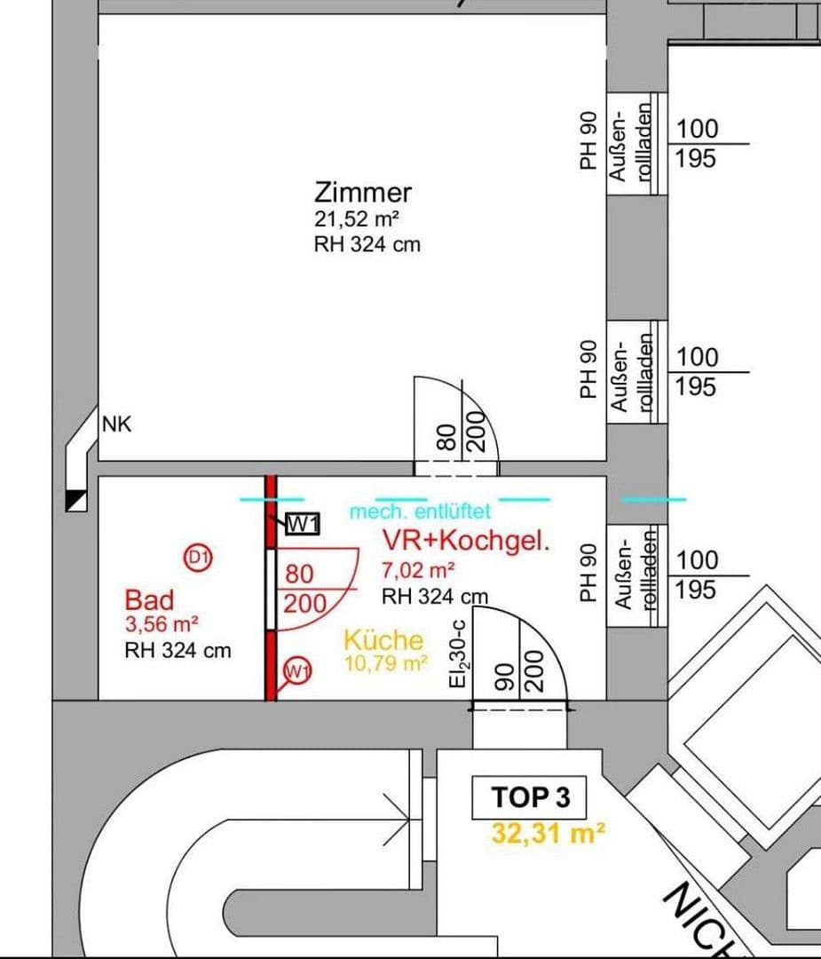 Prodej bytu 1+1 33 m², Schallergasse 19, Wien, Wien Prodej bytu 1+1 33 m², Schallergasse 19, Wien, Wien