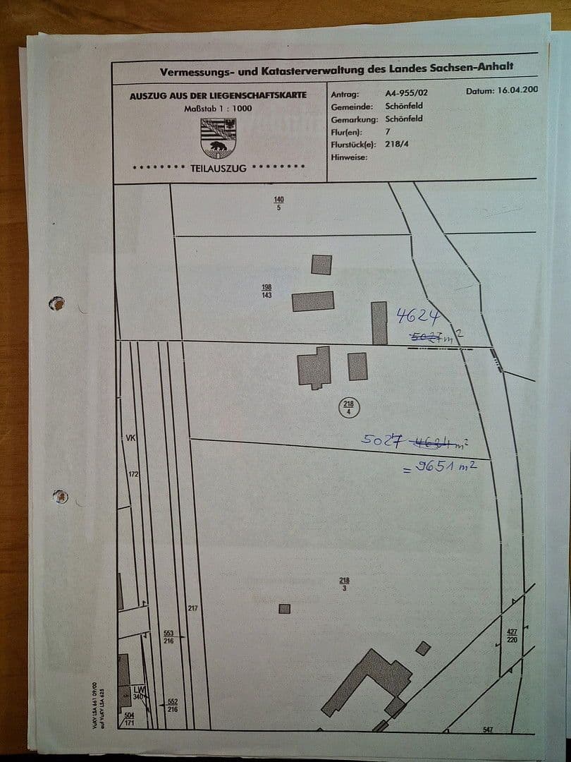 Prodej pozemku 9.650 m², Chaussee 6, Kamern, Sasko-Anhaltsko Prodej pozemku 9.650 m², Chaussee 6, Kamern, Sasko-Anhaltsko