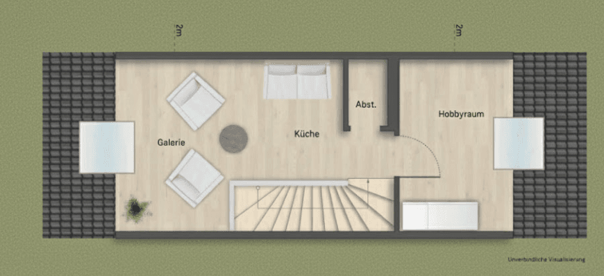 Pronájem bytu 5+kk 95 m², Grienweg 30 - 30/8, Neckartailfingen, Bádensko-Württembersko Pronájem bytu 5+kk 95 m², Grienweg 30 - 30/8, Neckartailfingen, Bádensko-Württembersko