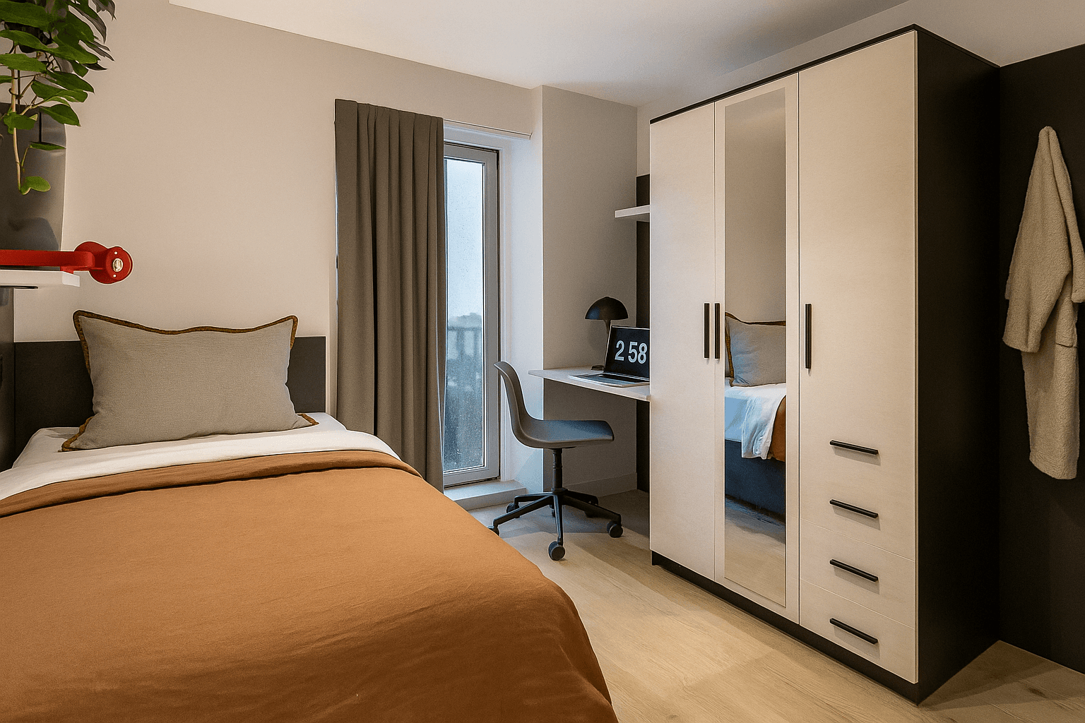 Pronájem bytu 1+1 17 m², Welserstraße 88, Nürnberg, Bavorsko Pronájem bytu 1+1 17 m², Welserstraße 88, Nürnberg, Bavorsko