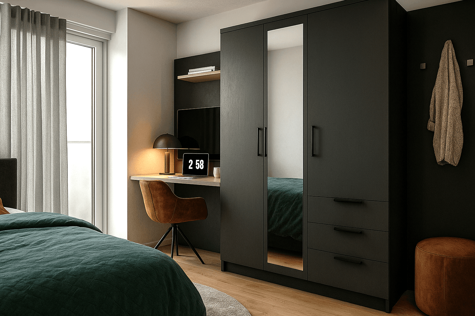 Pronájem bytu 1+1 20 m², Welserstraße 88, Nürnberg, Bavorsko Pronájem bytu 1+1 20 m², Welserstraße 88, Nürnberg, Bavorsko