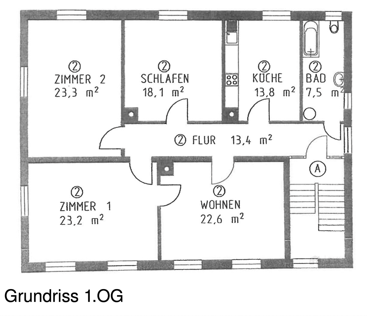 Pronájem bytu 4+1 120 m², Renchen, Bádensko-Württembersko Pronájem bytu 4+1 120 m², Renchen, Bádensko-Württembersko