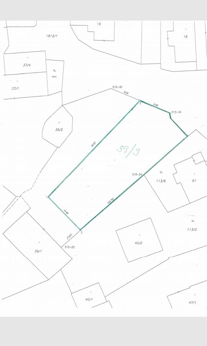 Prodej pozemku 706 m², Řehlovice, Ústecký kraj Prodej pozemku 706 m², Řehlovice, Ústecký kraj