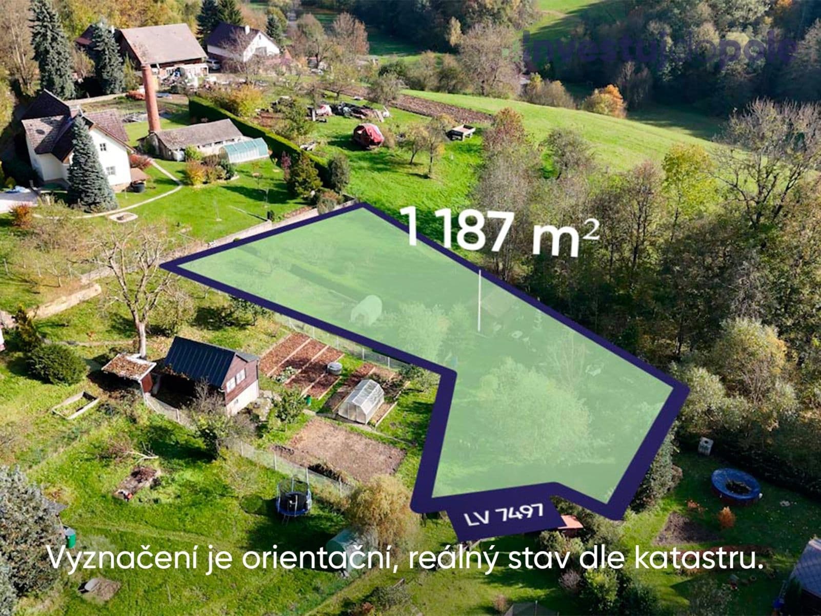 Prodej pozemku 1.187 m², Turnov, Liberecký kraj Prodej pozemku 1.187 m², Turnov, Liberecký kraj