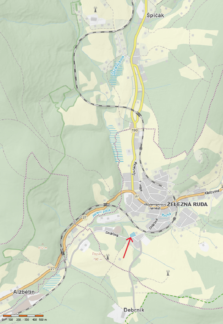 Prodej pozemku 2.757 m², Železná Ruda, Plzeňský kraj Prodej pozemku 2.757 m², Železná Ruda, Plzeňský kraj