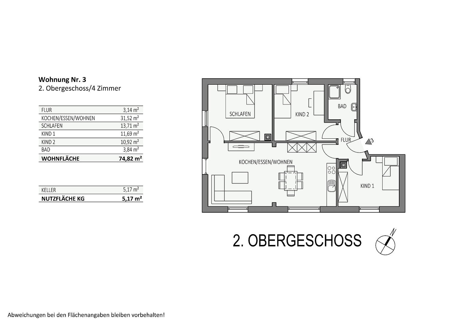 Pronájem bytu 4+1 74 m², Ludwigstraße 16, Buchloe, Bavorsko Pronájem bytu 4+1 74 m², Ludwigstraße 16, Buchloe, Bavorsko
