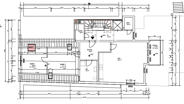 Pronájem bytu 3+1 86 m², Kaiserstr. 37, Friedberg (Hessen), Hessen Pronájem bytu 3+1 86 m², Kaiserstr. 37, Friedberg (Hessen), Hessen