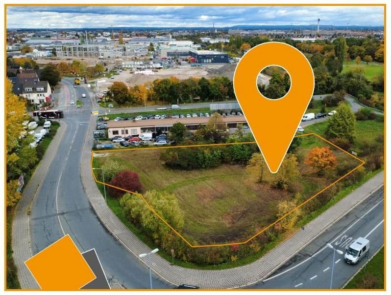 Prodej pozemku 3.641 m², Rothenburger Str. 443, Nürnberg, Bavorsko Prodej pozemku 3.641 m², Rothenburger Str. 443, Nürnberg, Bavorsko