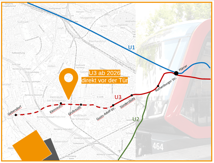 Prodej pozemku 3.641 m², Rothenburger Str. 443, Nürnberg, Bavorsko Prodej pozemku 3.641 m², Rothenburger Str. 443, Nürnberg, Bavorsko