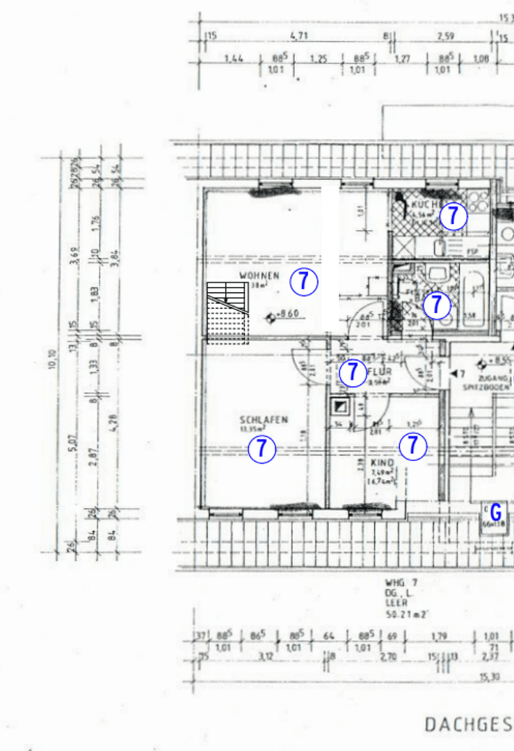 Pronájem bytu 3+1 51 m², Delitzscher Landstraße 69, Leipzig, Sasko Pronájem bytu 3+1 51 m², Delitzscher Landstraße 69, Leipzig, Sasko