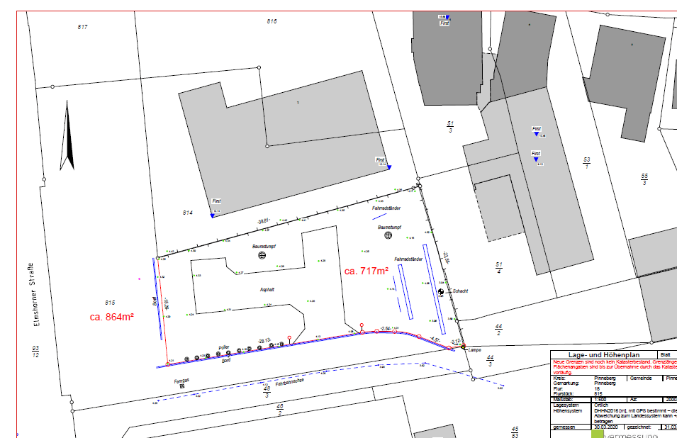 Prodej pozemku 717 m², Elmshorner Straße 25, Pinneberg, Šlesvicko-Holštýnsko Prodej pozemku 717 m², Elmshorner Straße 25, Pinneberg, Šlesvicko-Holštýnsko