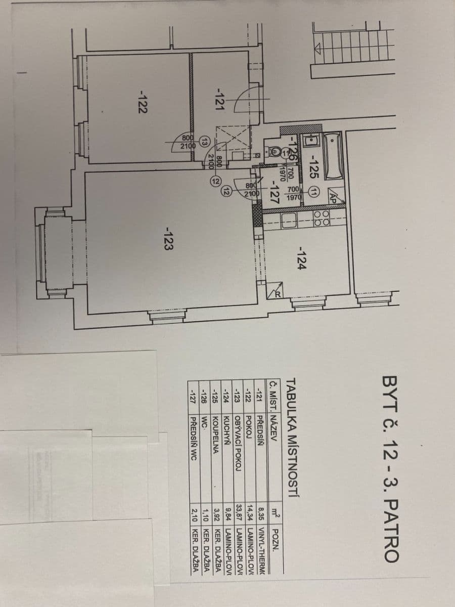 Pronájem bytu 2+1 74 m², Rumunská, Praha, Praha Pronájem bytu 2+1 74 m², Rumunská, Praha, Praha