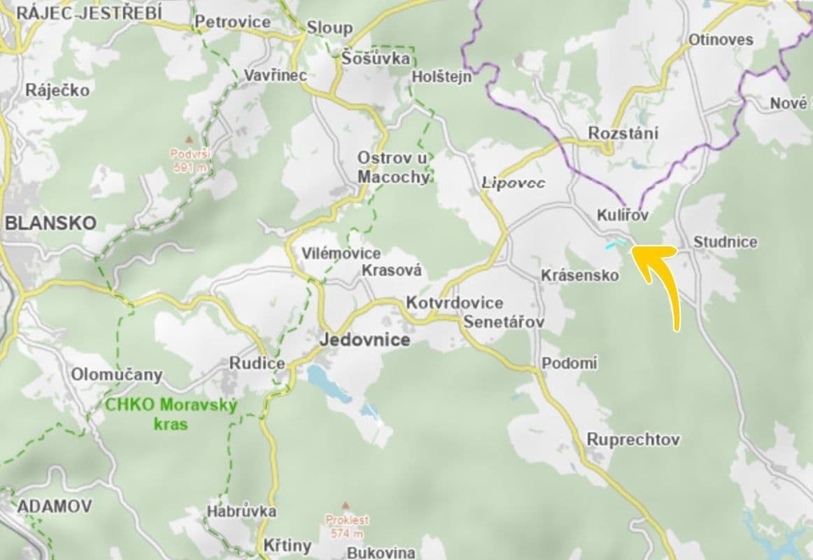 Prodej pozemku 1.581 m², Kulířov, Jihomoravský kraj Prodej pozemku 1.581 m², Kulířov, Jihomoravský kraj