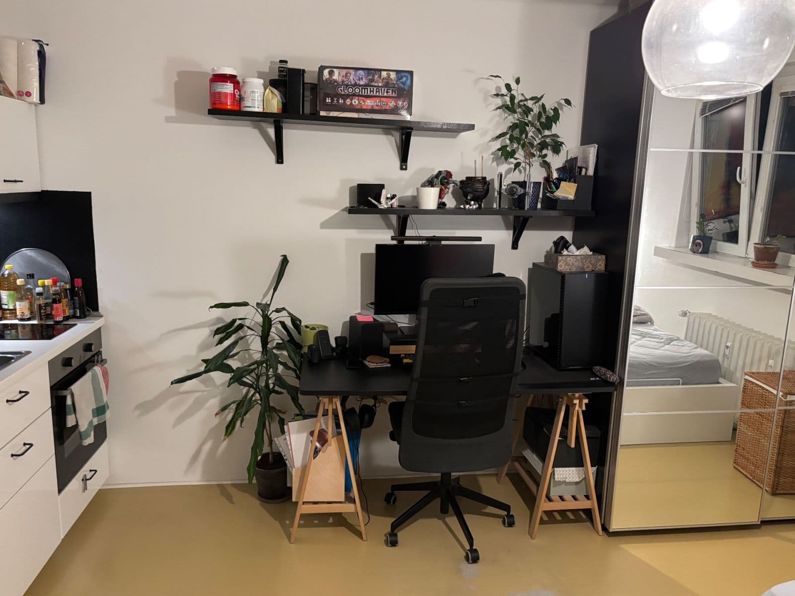 Pronájem bytu 1+kk 26 m², Velvarská, Praha, Praha Pronájem bytu 1+kk 26 m², Velvarská, Praha, Praha