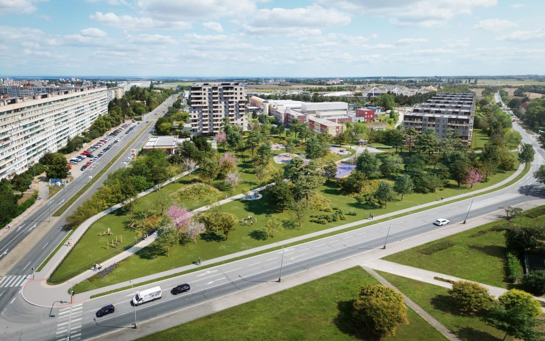 Pronájem bytu 2+kk 50 m², Čakovická, Praha, Praha Pronájem bytu 2+kk 50 m², Čakovická, Praha, Praha