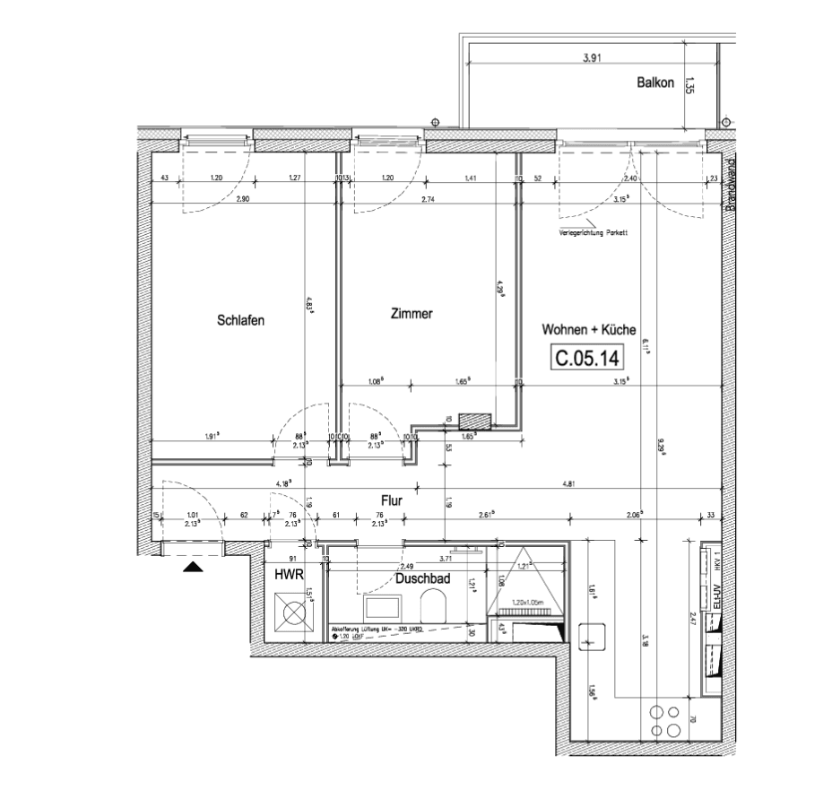 Prodej bytu 3+1 70 m², Weserstraße 44 D, Berlin, Berlín Prodej bytu 3+1 70 m², Weserstraße 44 D, Berlin, Berlín