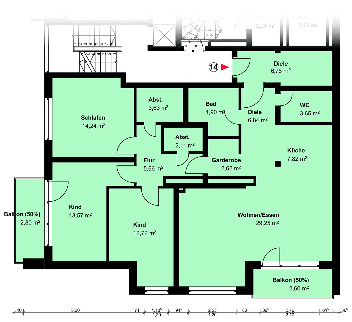 Prodej bytu 4+1 115 m², Goethestraße 56, Düsseldorf, Severní Porýní-Vestfálsko Prodej bytu 4+1 115 m², Goethestraße 56, Düsseldorf, Severní Porýní-Vestfálsko