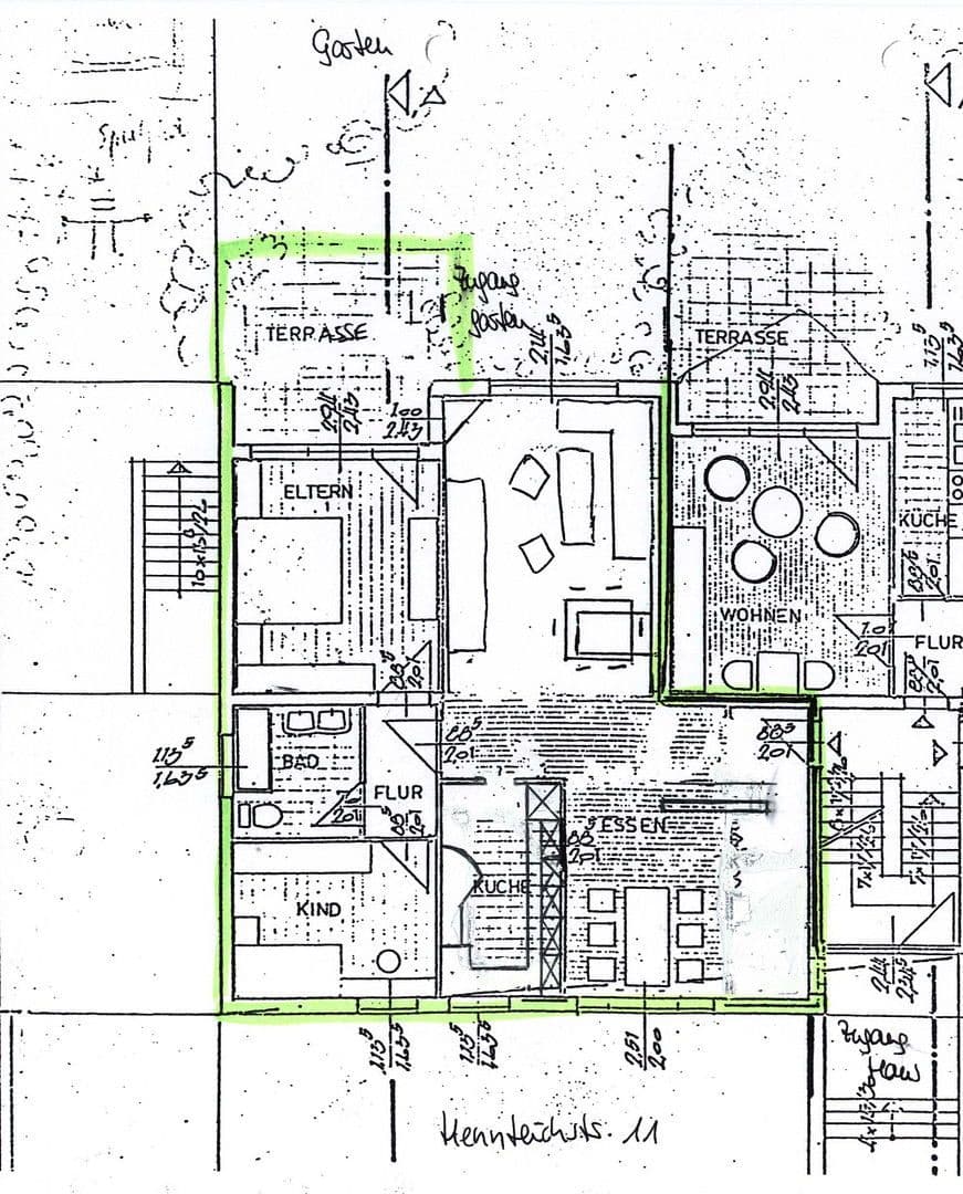 Pronájem bytu 3+kk 95 m², Hennteichstr. 11, Aschaffenburg, Bavorsko Pronájem bytu 3+kk 95 m², Hennteichstr. 11, Aschaffenburg, Bavorsko