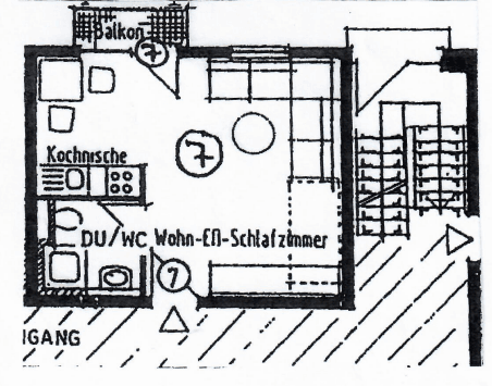 Pronájem bytu 1+1 28 m², Wendlingen am Neckar, Bádensko-Württembersko Pronájem bytu 1+1 28 m², Wendlingen am Neckar, Bádensko-Württembersko