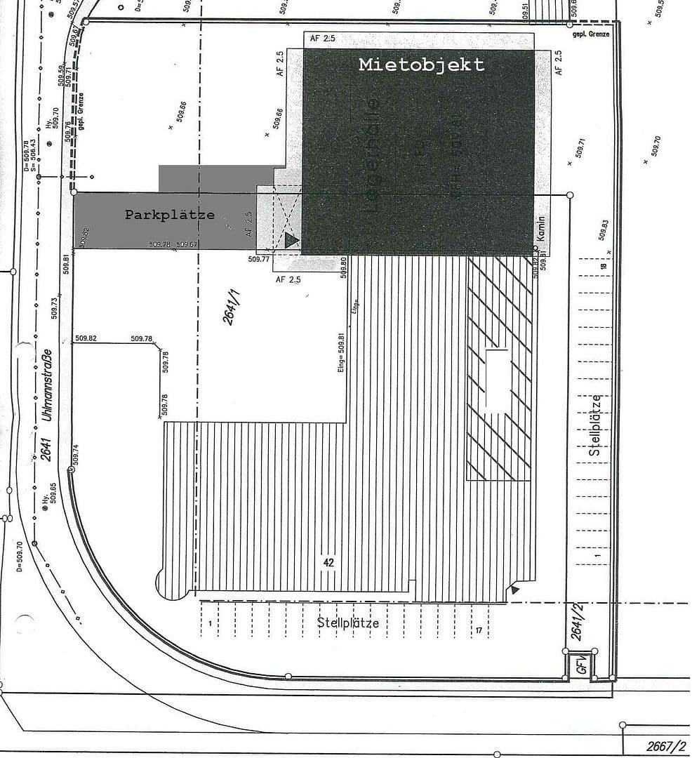 Pronájem nebytového prostoru 2.000 m², Uhlmannstrasse 42, Laupheim, Bádensko-Württembersko Pronájem nebytového prostoru 2.000 m², Uhlmannstrasse 42, Laupheim, Bádensko-Württembersko
