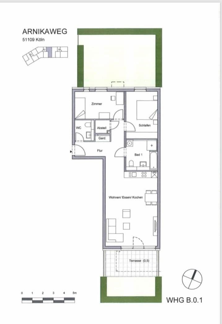 Pronájem bytu 3+1 92 m², Köln, Severní Porýní-Vestfálsko Pronájem bytu 3+1 92 m², Köln, Severní Porýní-Vestfálsko