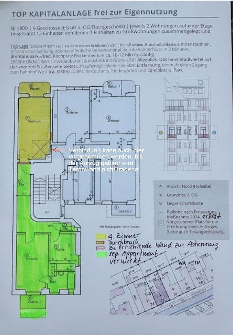 Prodej bytu 4+1 95 m², Frankfurt, Hessen Prodej bytu 4+1 95 m², Frankfurt, Hessen