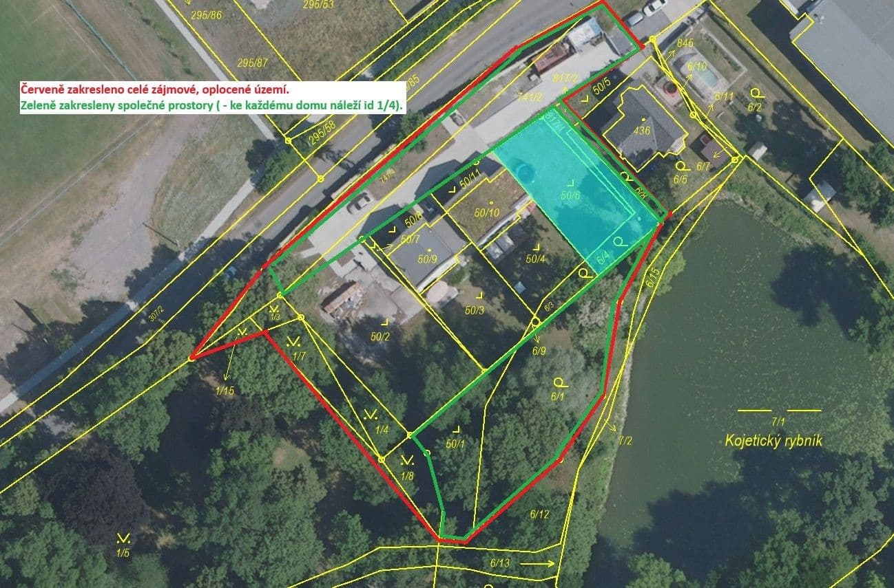 Prodej pozemku 887 m², Kojetice, Středočeský kraj Prodej pozemku 887 m², Kojetice, Středočeský kraj