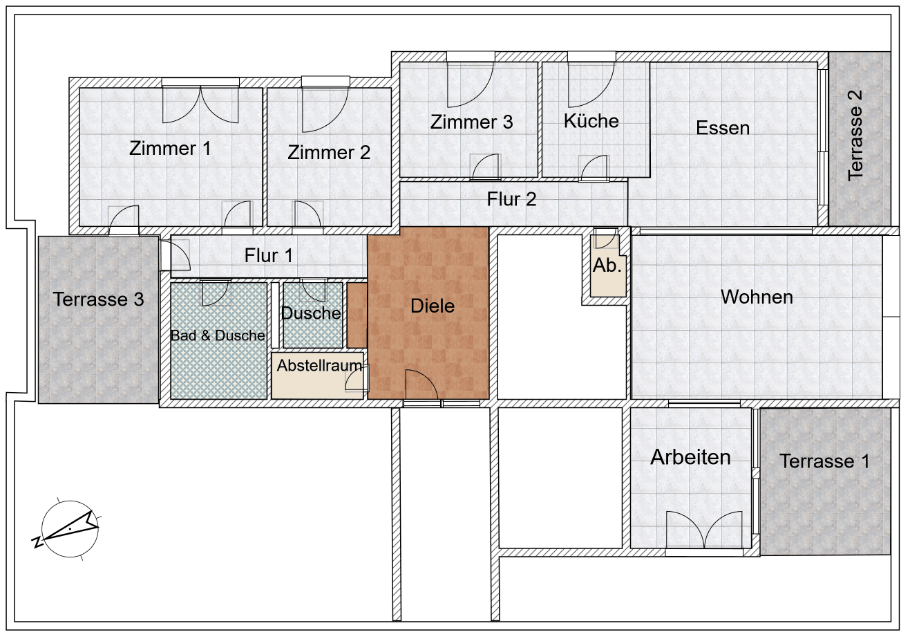 Prodej bytu 5+1 187 m², Jägerweg 5, Waldbronn, Bádensko-Württembersko Prodej bytu 5+1 187 m², Jägerweg 5, Waldbronn, Bádensko-Württembersko