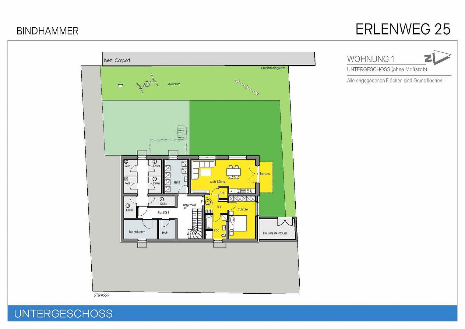 Pronájem bytu 2+1 60 m², Erlenweg 25, Bayerbach bei Ergoldsbach, Bavorsko Pronájem bytu 2+1 60 m², Erlenweg 25, Bayerbach bei Ergoldsbach, Bavorsko