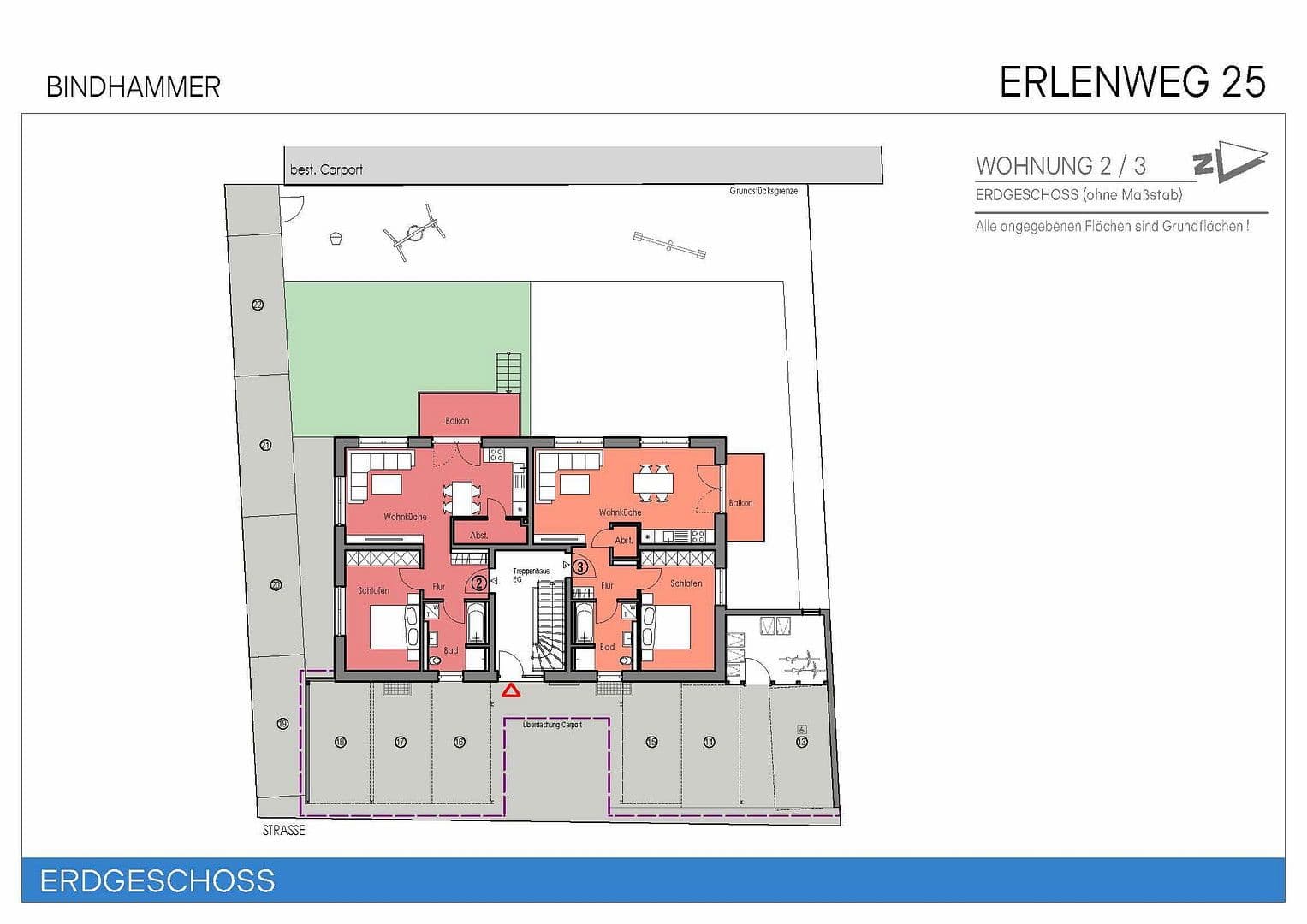 Pronájem bytu 2+1 60 m², Erlenweg 25, Bayerbach bei Ergoldsbach, Bavorsko Pronájem bytu 2+1 60 m², Erlenweg 25, Bayerbach bei Ergoldsbach, Bavorsko