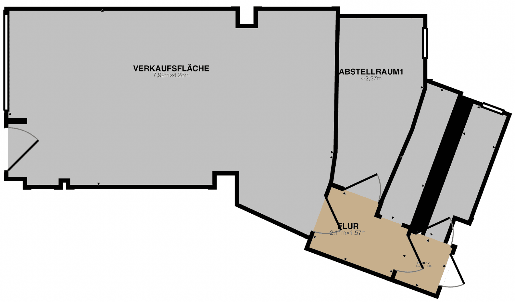 Pronájem nebytového prostoru 117 m², R7 27, Mannheim, Bádensko-Württembersko Pronájem nebytového prostoru 117 m², R7 27, Mannheim, Bádensko-Württembersko
