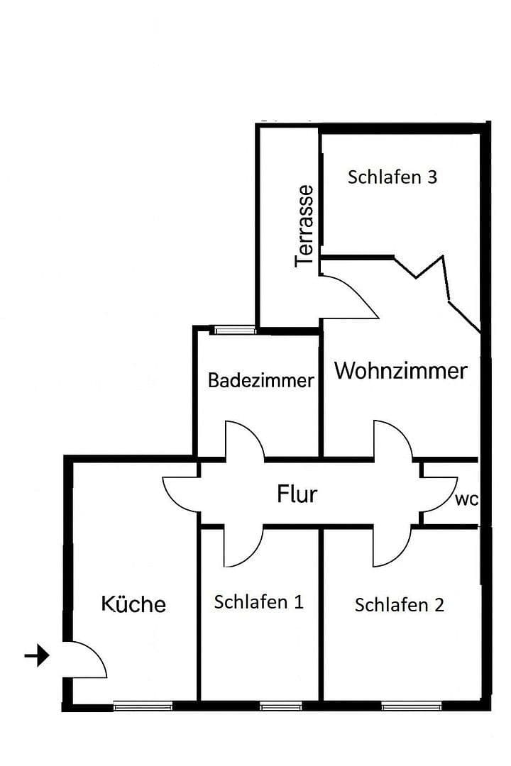 Pronájem bytu 4+1 85 m², Köln, Severní Porýní-Vestfálsko Pronájem bytu 4+1 85 m², Köln, Severní Porýní-Vestfálsko