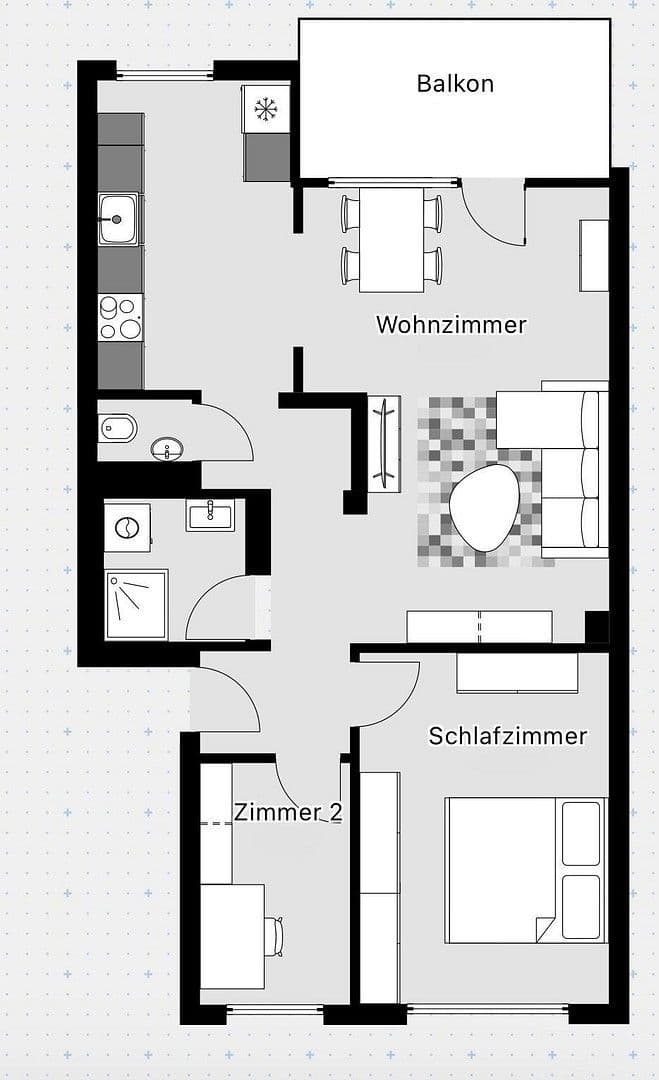 Pronájem bytu 3+1 65 m², Hilden, Severní Porýní-Vestfálsko Pronájem bytu 3+1 65 m², Hilden, Severní Porýní-Vestfálsko