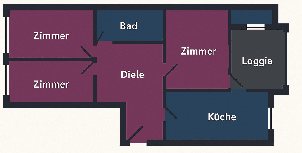 Prodej bytu 3+kk 90 m², Neue Promenade, 7, Berlin, Berlín Prodej bytu 3+kk 90 m², Neue Promenade, 7, Berlin, Berlín