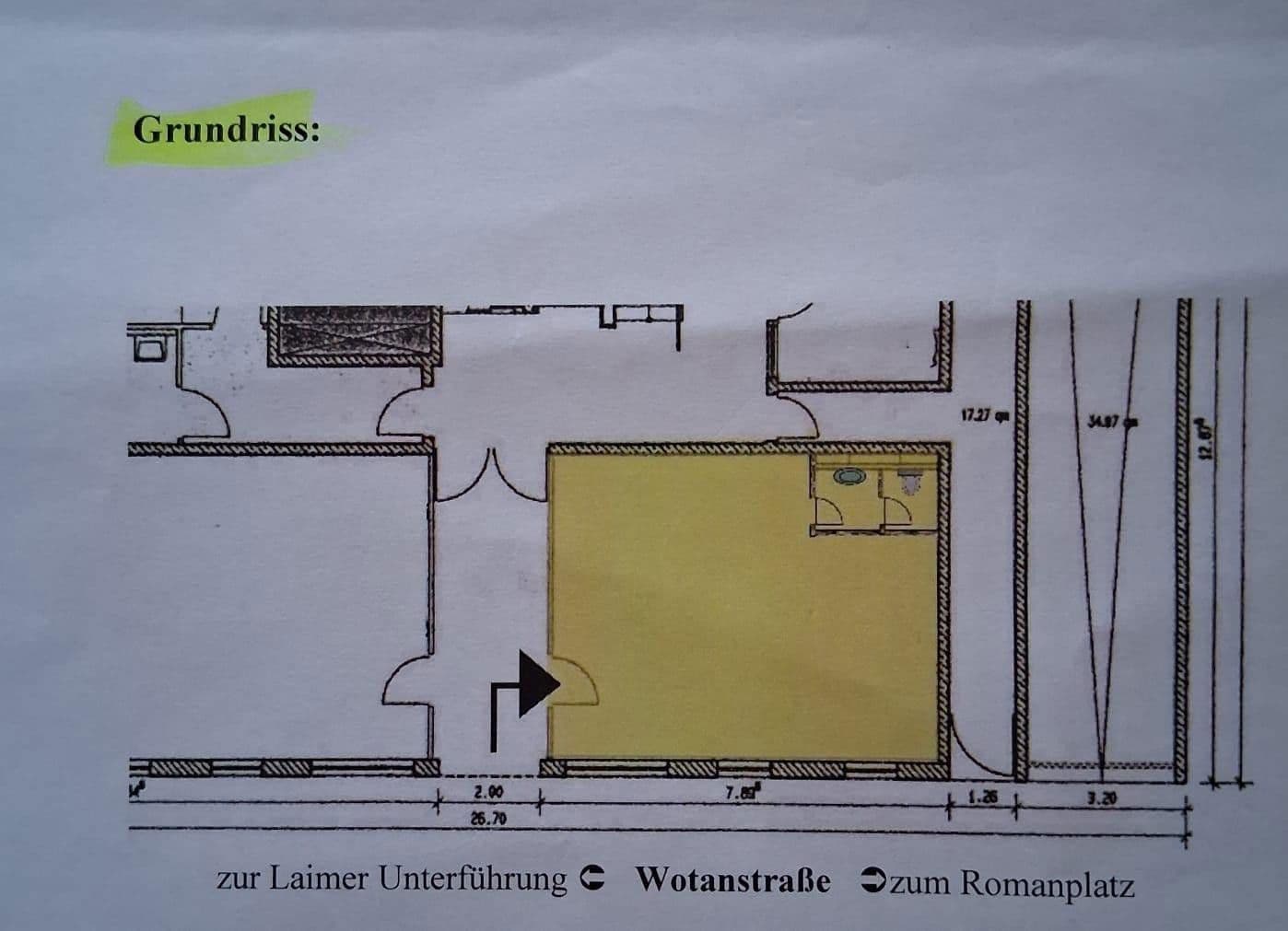Prodej kanceláře 42 m², Woanstraße 105, München, Bavorsko Prodej kanceláře 42 m², Woanstraße 105, München, Bavorsko