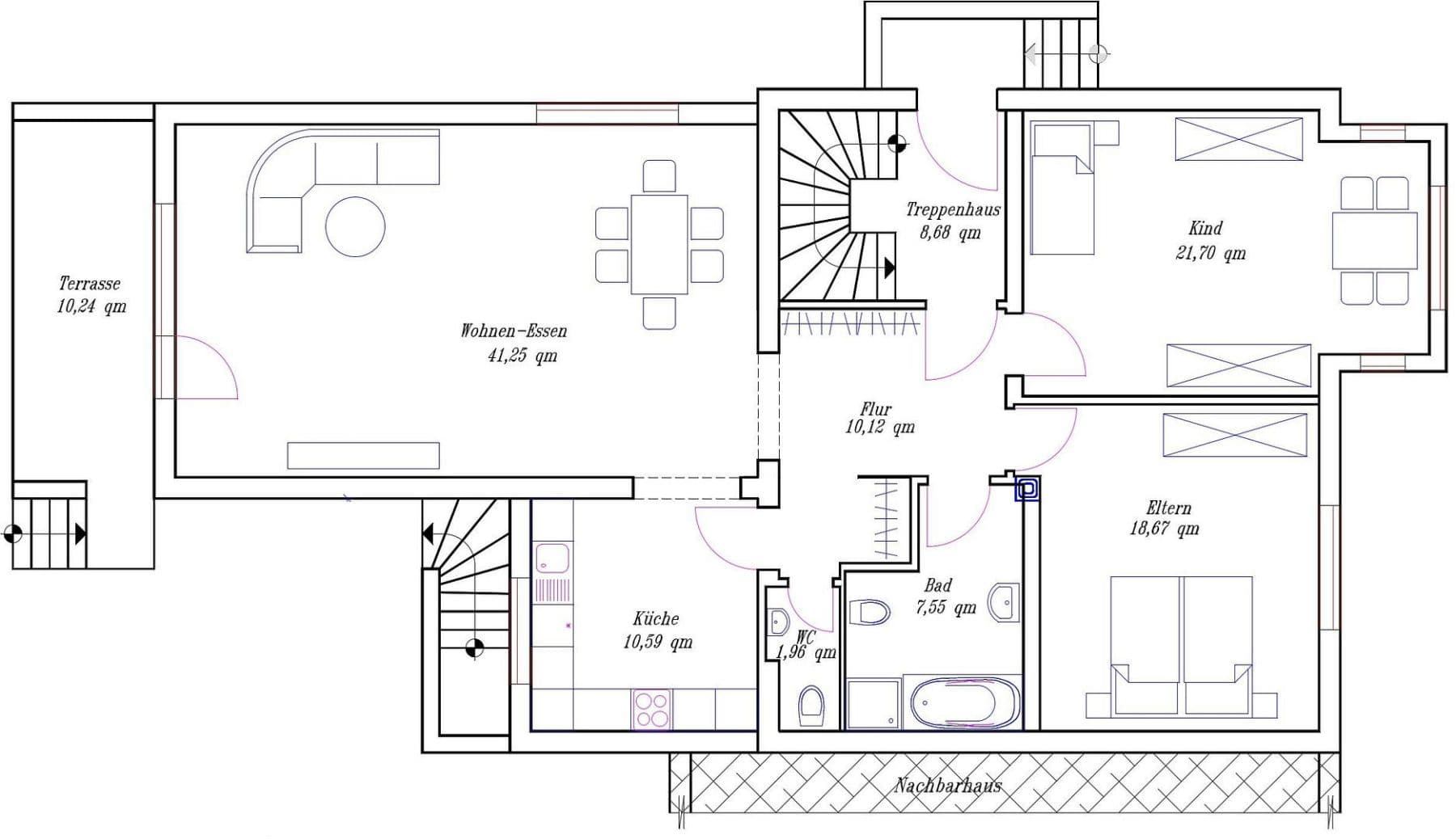 Pronájem bytu 3+1 117 m², Kassel, Hessen Pronájem bytu 3+1 117 m², Kassel, Hessen