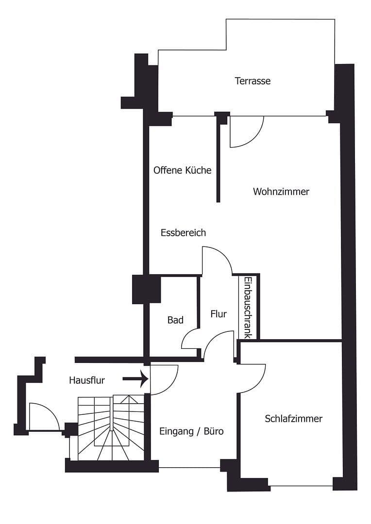 Prodej bytu 2+1 65 m², Münster, Severní Porýní-Vestfálsko Prodej bytu 2+1 65 m², Münster, Severní Porýní-Vestfálsko