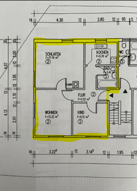 Prodej bytu 3+1 55 m², Burgstr. 48, Fellbach, Bádensko-Württembersko Prodej bytu 3+1 55 m², Burgstr. 48, Fellbach, Bádensko-Württembersko