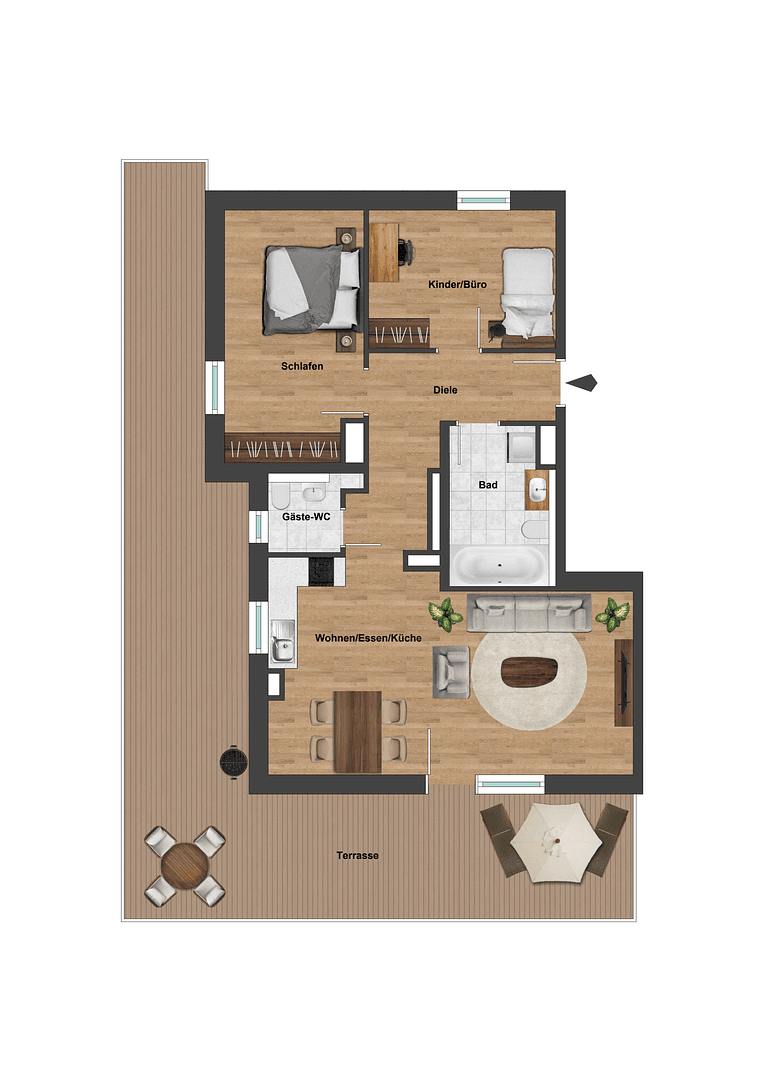 Pronájem bytu 3+1 132 m², Köln, Severní Porýní-Vestfálsko Pronájem bytu 3+1 132 m², Köln, Severní Porýní-Vestfálsko