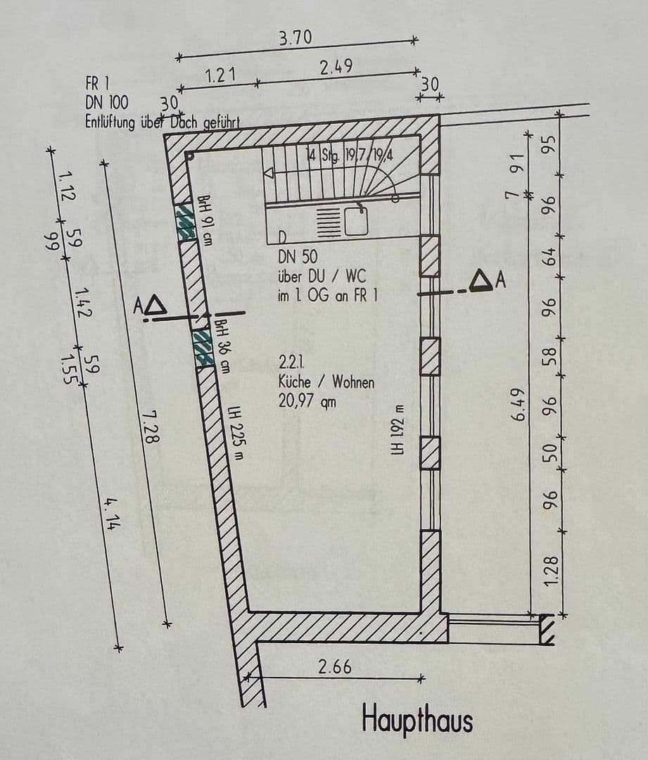 Pronájem bytu 2+1 47 m², Flensburg, Šlesvicko-Holštýnsko Pronájem bytu 2+1 47 m², Flensburg, Šlesvicko-Holštýnsko