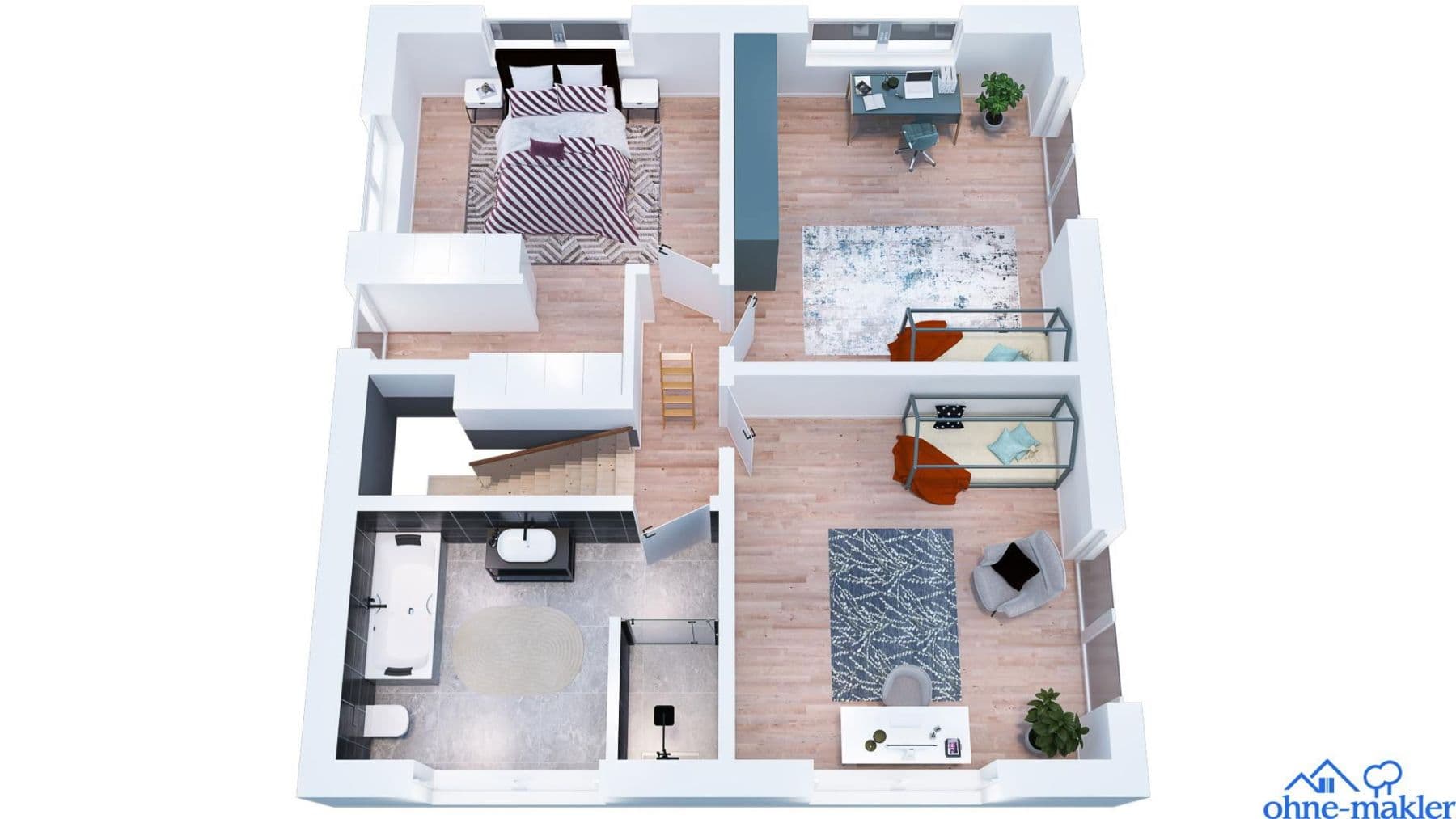 Prodej domu 136 m², pozemek 771 m², Merkendorf, Bavorsko Prodej domu 136 m², pozemek 771 m², Merkendorf, Bavorsko