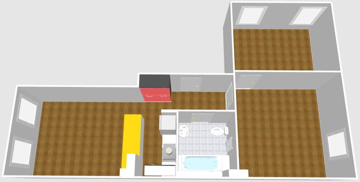 Pronájem bytu 2+kk 65 m², Korbmacherstr. 1, Wesel, Severní Porýní-Vestfálsko Pronájem bytu 2+kk 65 m², Korbmacherstr. 1, Wesel, Severní Porýní-Vestfálsko